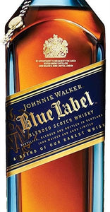 Johnnie Walker Blue Label Scotch Whisky with Box 750ML